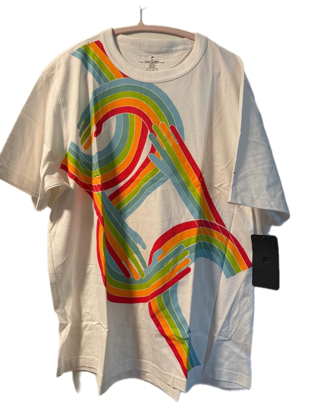 Fabletics The Pride R&R Tee Limited All Together Pride Classic White